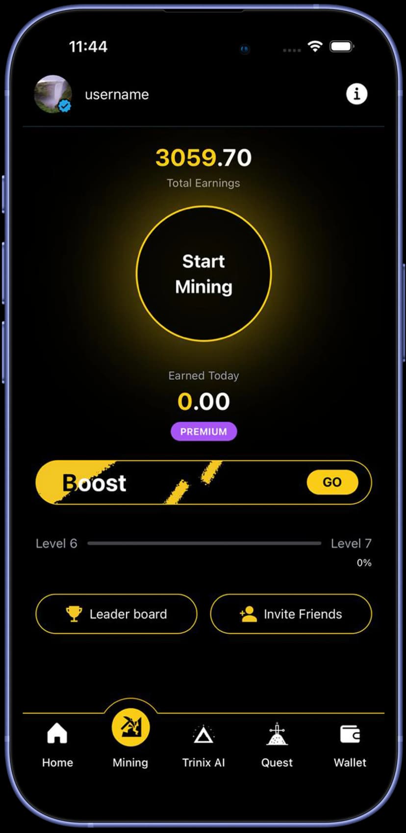 Trinity Mining App